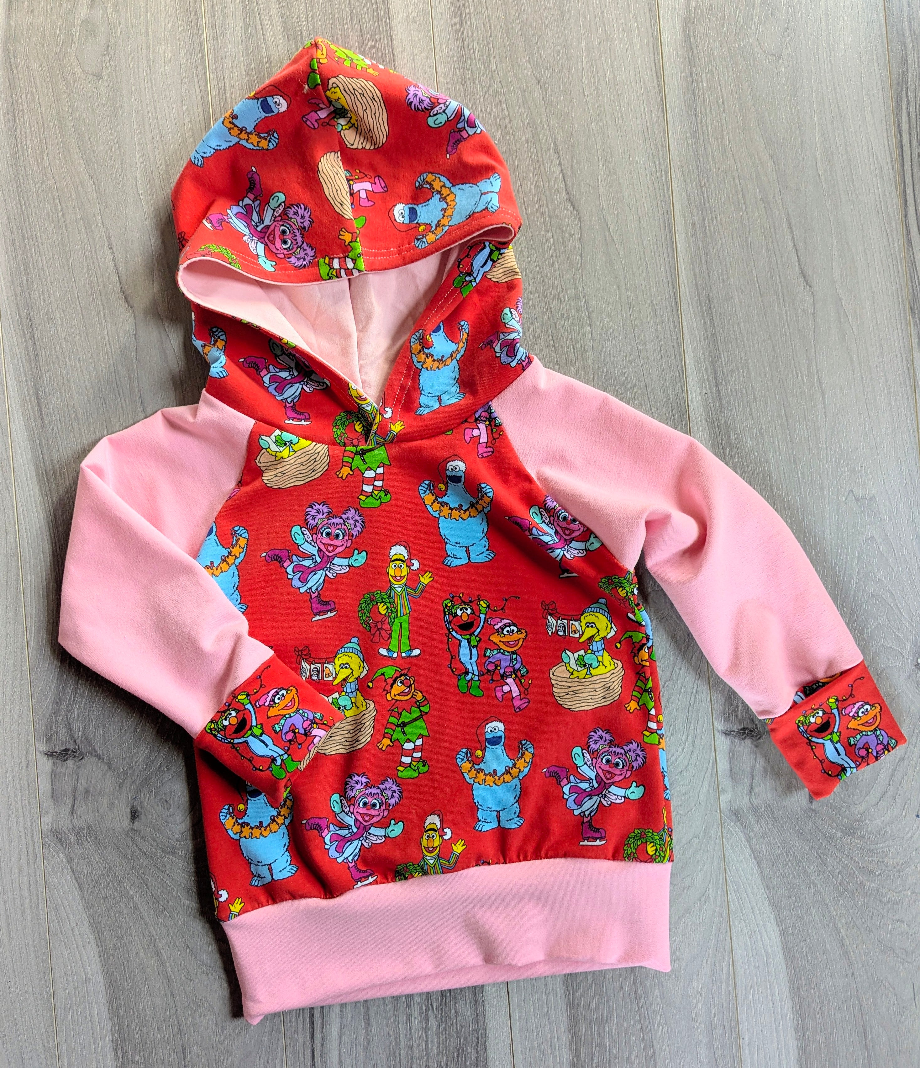 Basic grow-with-me hoodie