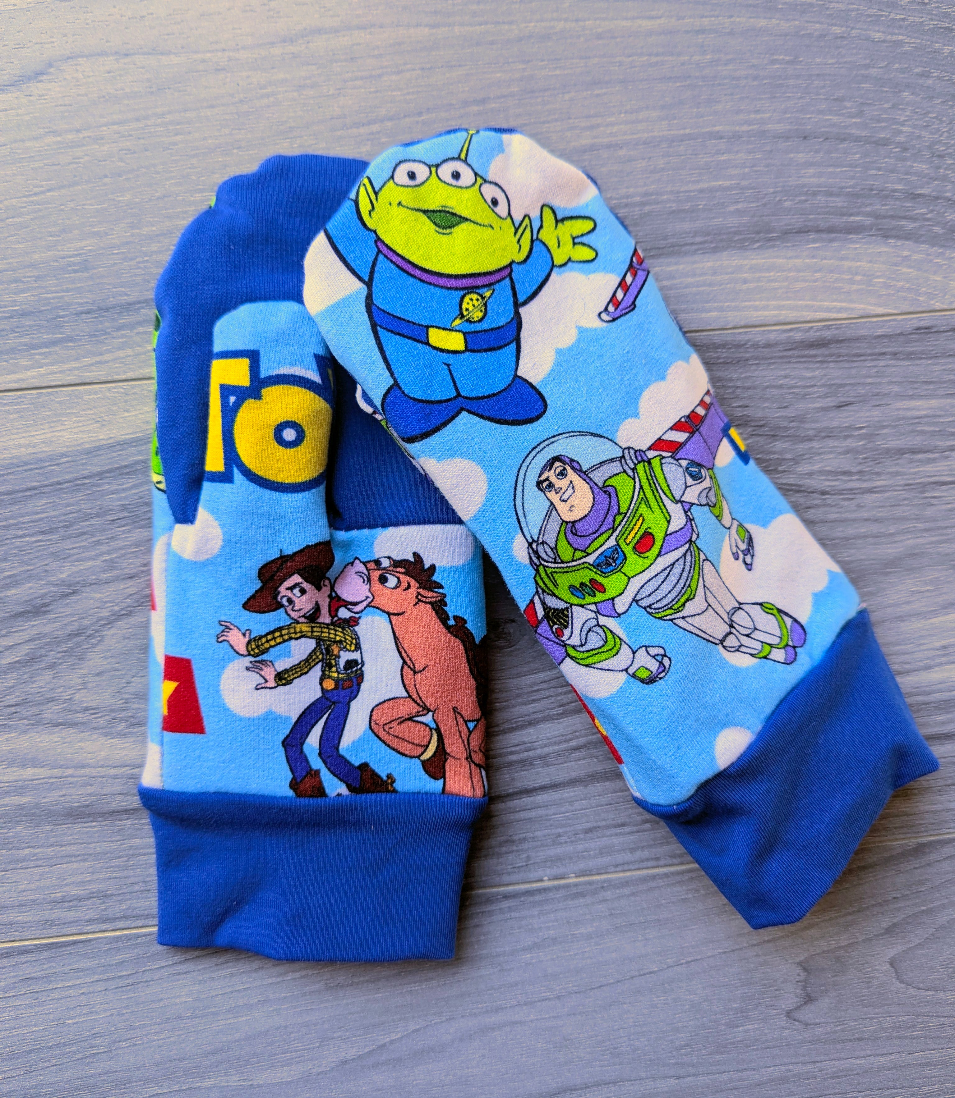 Toy Story mittens