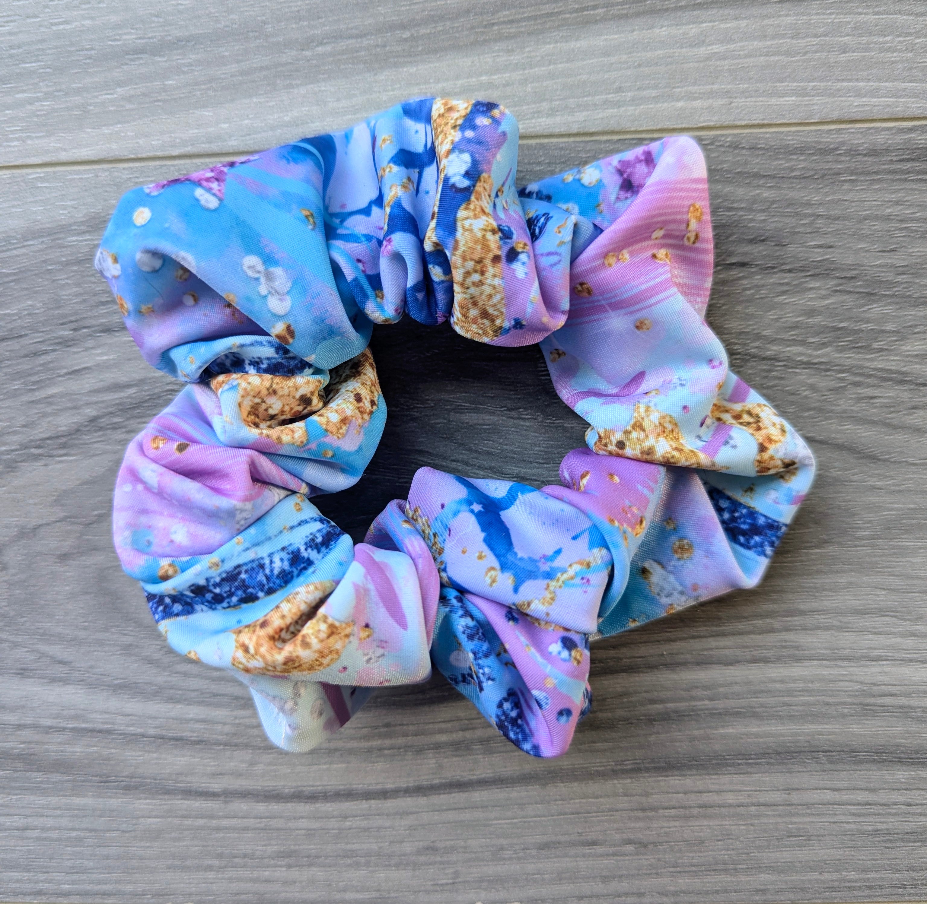 90s vibe swim scrunchie