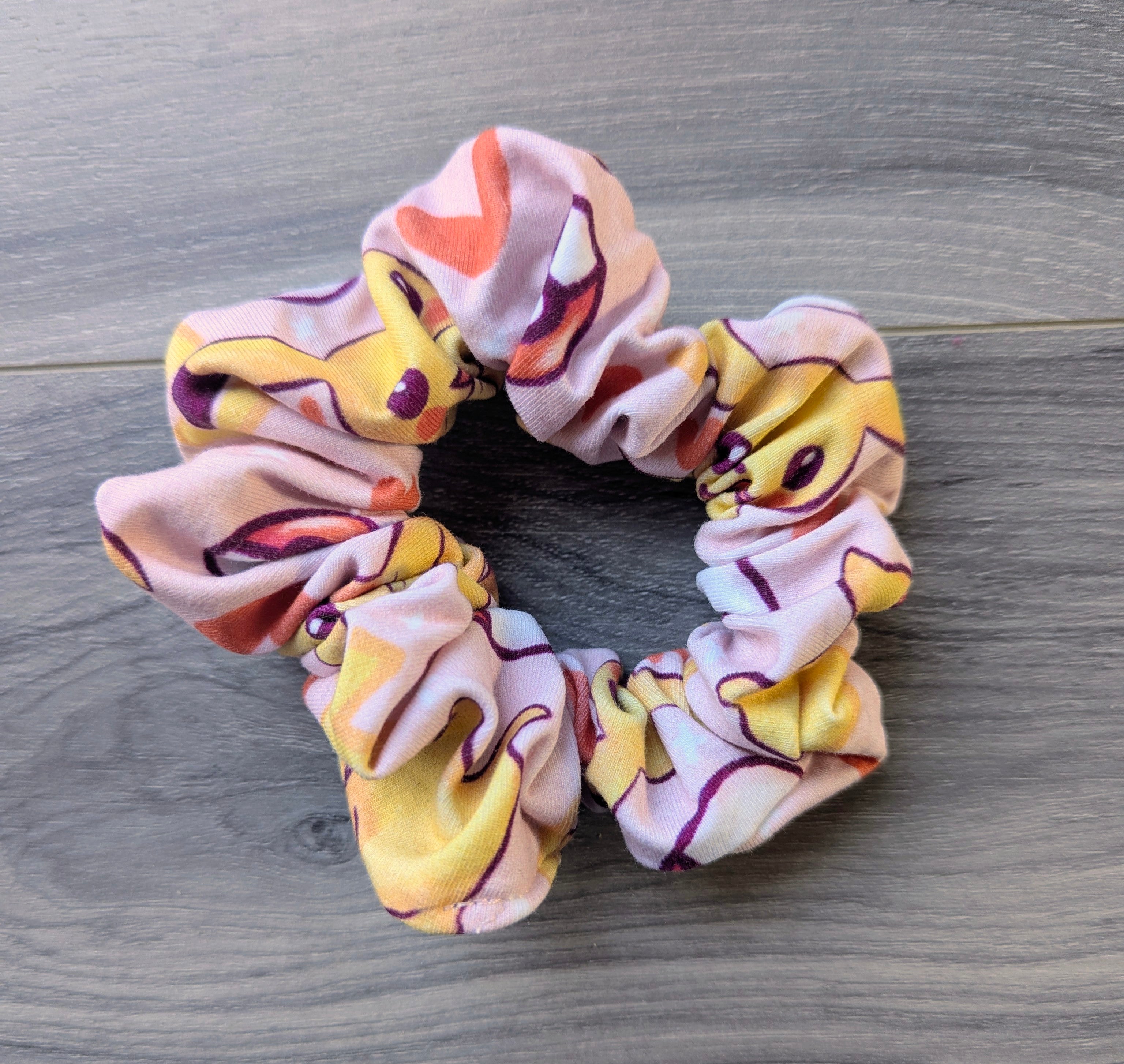 Pikachu scrunchie