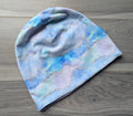 Watercolor slouchy beanie