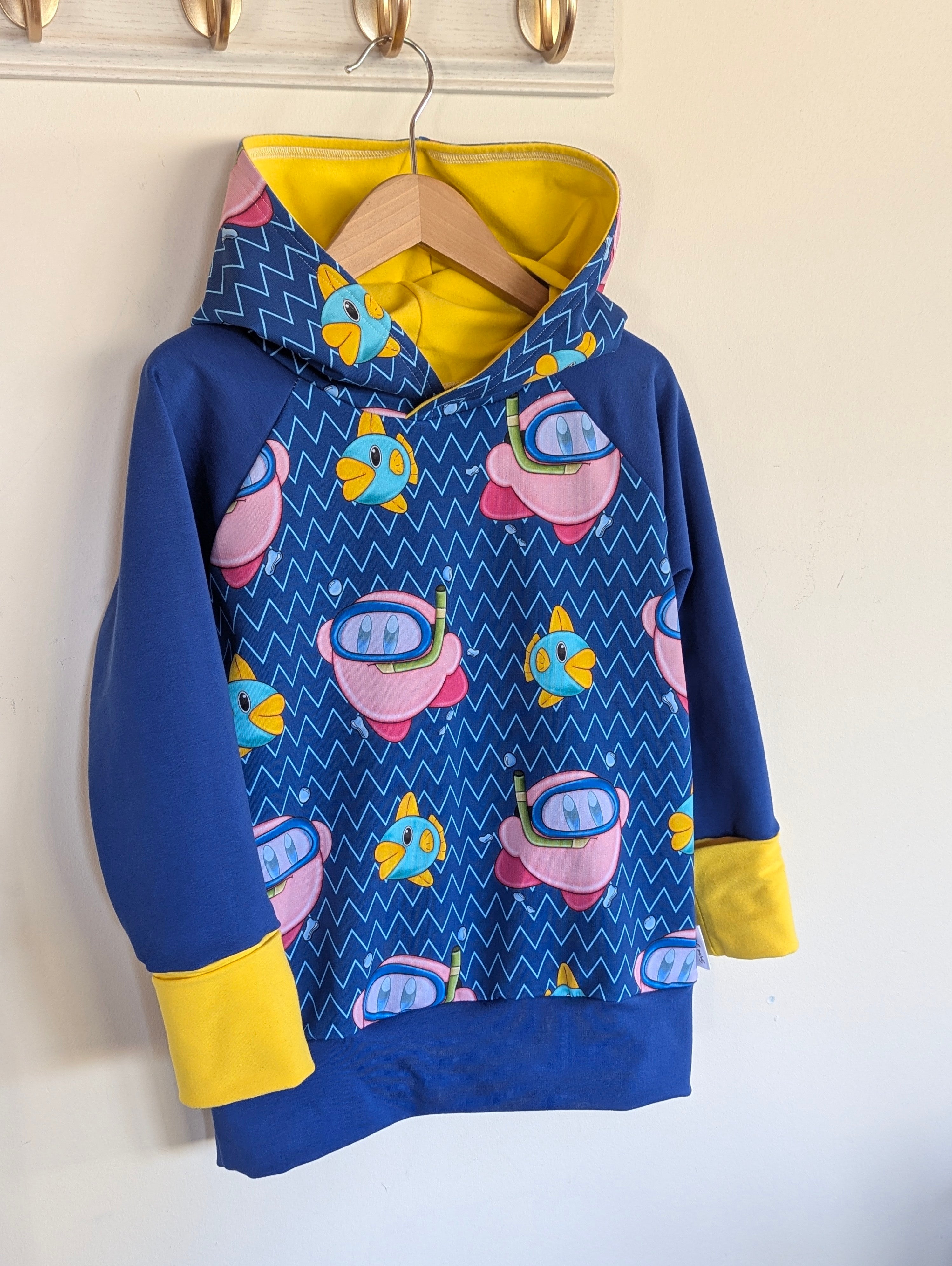Kirby grow-with-me hoodie