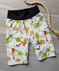Summertime Grinch biker shorts size 8