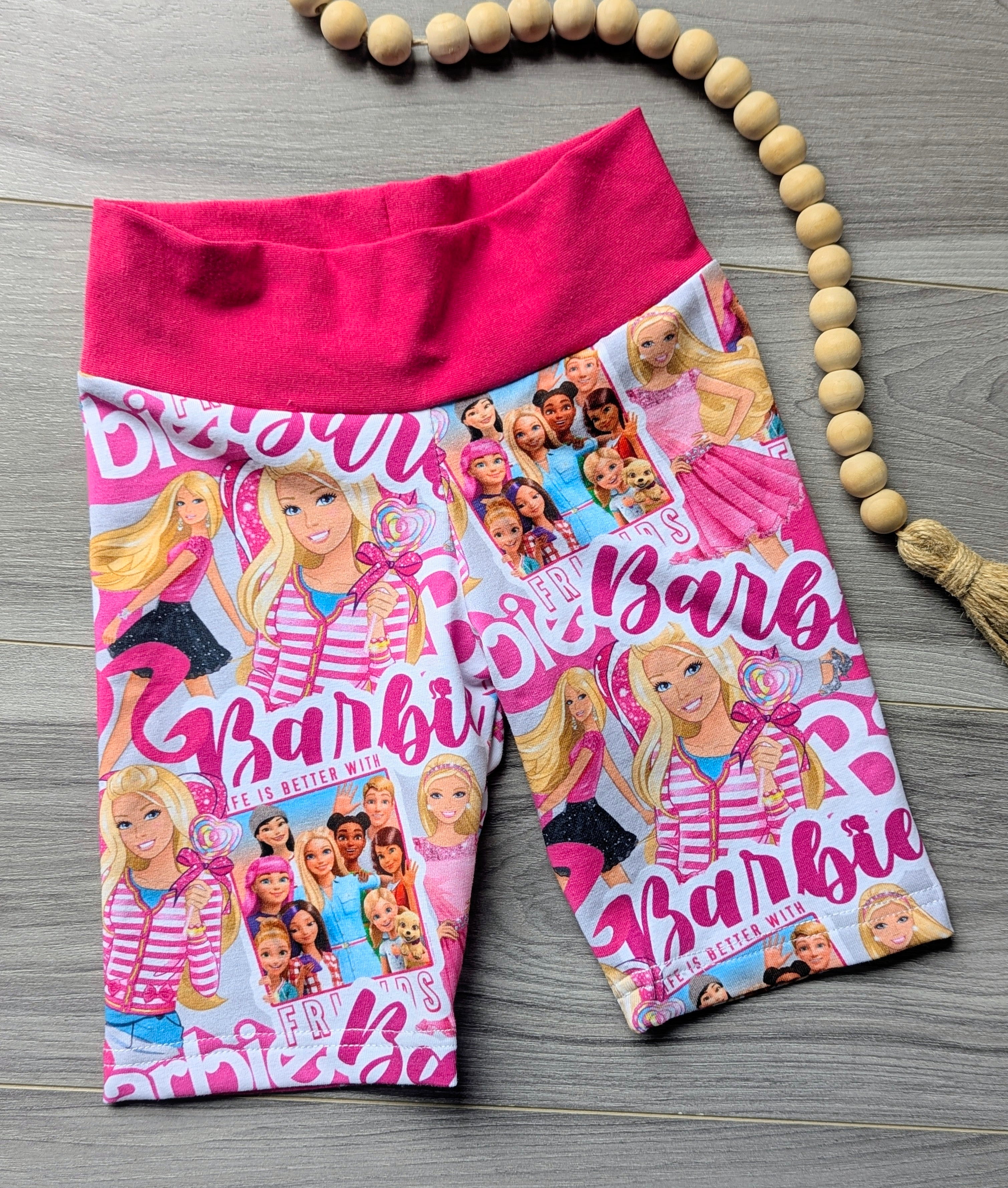 Barbie biker shorts size 3