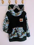 Minecraft front pocket grow-with-me hoodie